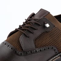 أكسفورد عصري بنشقة بروغ - نعل مريح لون بني