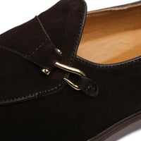 لوفر شامواه كلاسيكي لون بني