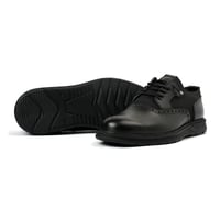 أكسفورد عصري بنقشة بروغ - نعل مريح لون اسود