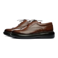 جزمة أوكسفورد بنقشة سدو – لون عسلي