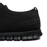 أكسفورد قماشي لون اسود – خفيف التهوية بنعل رياضي