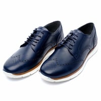 حذاء رجالي بنقشة وينجتيب - أرضية مريحة