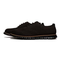 أكسفورد قماشي لون اسود – خفيف التهوية بنعل رياضي