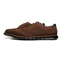 أكسفورد قماشي لون بني – خفيف التهوية بنعل رياضي