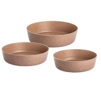 صواني فرن جرانيت تركي 3 قطعة بني