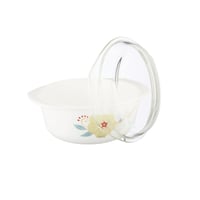 طقم زبادي اركوبال بغطاء شفاف 3 قطعة