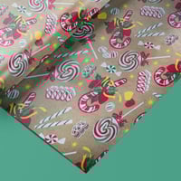 ورق تغليف هدايا الحلوى