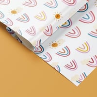 ورق تغليف هدايا الشمس