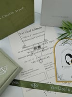 طقم سلسال وحلق فان كليف