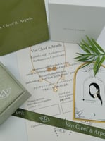 طقم سلسال و حلق فان كليف