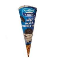 السعودية آيس كريم كوكيز وكريم اوريو 110 مل