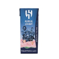 نادك الهلال حليب بالفراولة بلو 185 مل