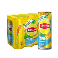 ليبتون آيس تي خوخ زيرو سكر 6×240 مل