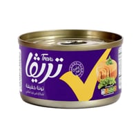 تونا خفيفية شرائح مع زيت نباتي تونة من تريفا 80 جم