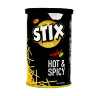 عيدان بطاطا طبيعية حار ستيكس 40 جم