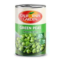 حدائق كاليفورنيا بازيلاء مطبوخة 400 جم