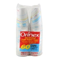 أكواب ورقية مزخرفة باردة