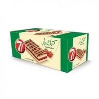 سفن دايز - كيك بار بحشوة الفراولة 12×25جم