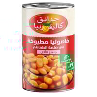 حدائق كاليفورنيا فاصوليا بالطماطم 420 جرام