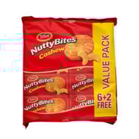 تيفاني بسكويت نوتي بايتس بالكاجو 8 × 72 جرام