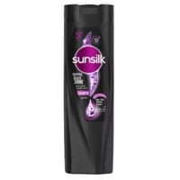 صانسيلك شامبو لمعان ساحر للشعر الأسود، 400 مل مع أ...