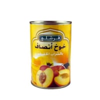 فرشلي خوخ بالشراب الخفيف 425 جرام