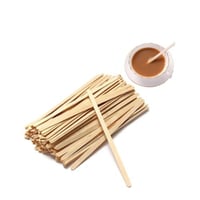 أعواد تحريك القهوة خشبية 200 حبة