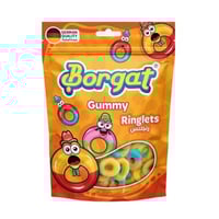 بورقات رنجلتس حلوى جلي على شكل حلقات80 جرام