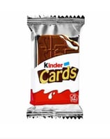 بطاقات كيندر ويفر الشوكولاتة 25.6 جرام