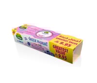 ندى زبادي يوناني توت ازرق قليل الدسم 2+1