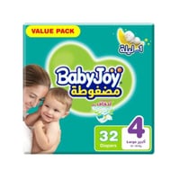 حفاضات بيبي جوي كبيرة 32 قطعة رقم 4