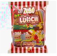 زيلو لانش باج حلوى جيلي بنكهة الفواكه على شكل هوت...