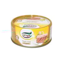 تونا قودي لحم تونة خفيفة في زيت الزيتون 160 جم