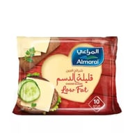 المراعي شرائح الجبن قليلة الدسم 200جرام × 10 قطع