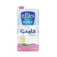 نادك حليب خالي الدسم طويل الأجل 1 لتر