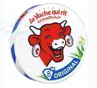 البقرة الضاحكة، جبنة مثلثات قابلة للدهن، 8 قطع، 12...