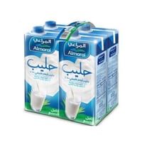 المراعي حليب كامل الدسم طويل الأجل 4×1لتر