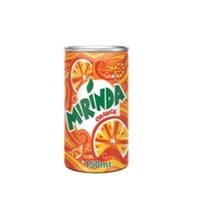 ميرندا برتقال، مشروب غازي، علب، 150 مل