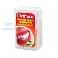 أورينكس نكاشة مع خيط تنظيف الأسنان - 50 حبة