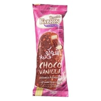 فابيون آيس كريم فانيليا مغطاه بالشوكلاته و اللوز 8...