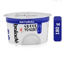 بلدي زبادي يوناني سادة قليل الدسم 180 جرام