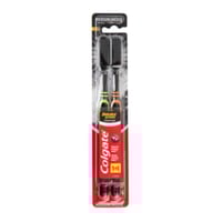 كولجيت فرشاة اسنان بشعيرات الفحم من 1+1