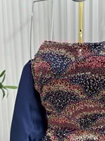 فستان سهرة مرصع خرز