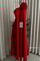 فستان سهرة ناعم اوفر سايز