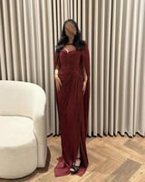 فستان سهرة عودي كرنكل كسرات