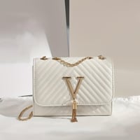 حقيبة يد فاخرة مطرزة