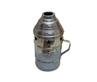 طربوش راس شيشة درع وغطاء من الرياح لون فضي موديل 1