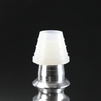 بالجملة - جلدة راس شيشة من السيليكون لون ابيض 1كيس...