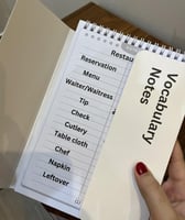 مذكرة المفردات الانجليزية