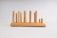 حامل اطباق خشبي متعدد الإستخدامات